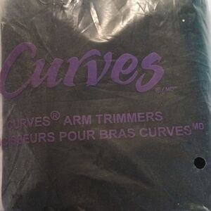 Curves Arm Trimmers in Black